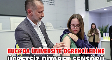 Buca’da Üniversite Öğrencilerine Ücretsiz Diyabet Sensörü