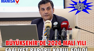 Büyükşehir’de 2024 mali yılı faaliyet raporu kabul edildi