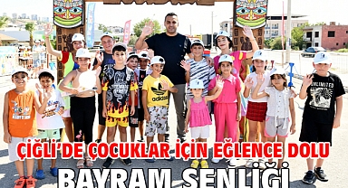Çiğli’de Çocuklar İçin Eğlence Dolu Bayram Şenliği