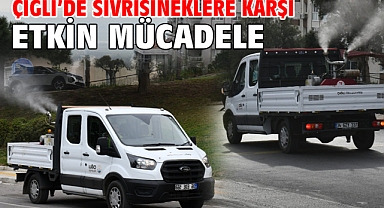 Çiğli’de Sivrisineklere Karşı Etkin Mücadele
