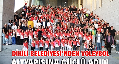 Dikili Belediyesi'nden Voleybol Altyapısına Güçlü Adım