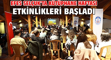 Efes Selçuk’ta kütüphane haftası etkinlikleri başladı