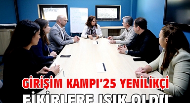 Girişim Kampı’25 yenilikçi fikirlere ışık oldu