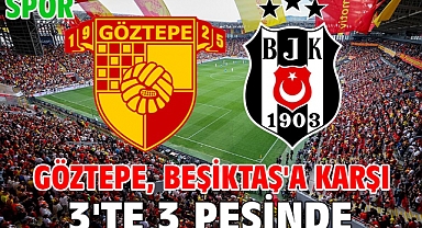 Göztepe, Beşiktaş'a karşı 3'te 3 peşinde