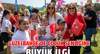 Güzelbahçe’de Çocuk Şenliğine Büyük İlgi