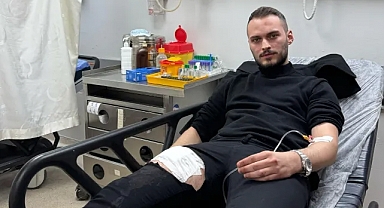İmza standında görevli CHP üyesi, bacağından bıçaklandı
