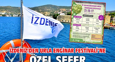 İZDENİZ'den Urla Enginar Festivali'ne özel sefer