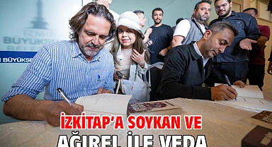 İZKİTAP’a Soykan ve Ağırel ile veda