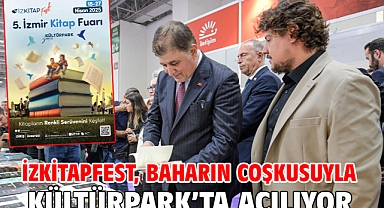 İZKİTAPFEST, baharın coşkusuyla Kültürpark’ta açılıyor