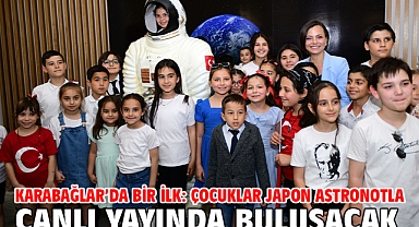 Karabağlar’da Bir İlk: Çocuklar Japon Astronotla Canlı Yayında Buluşacak