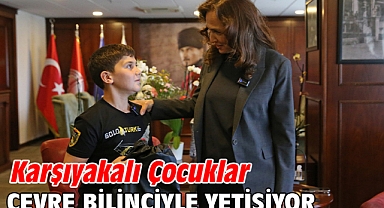 Karşıyakalı çocuklar çevre bilinciyle yetişiyor