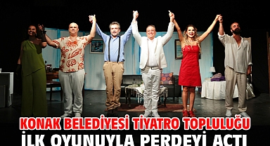 Konak Belediyesi Tiyatro Topluluğu ilk oyunuyla perdeyi açtı