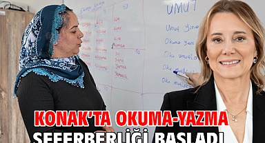 Konak’ta okuma-yazma seferberliği başladı