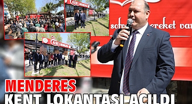Menderes Kent Lokantası Açıldı