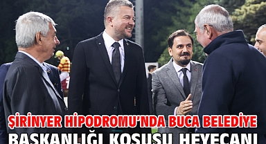 Şirinyer Hipodromu’nda Buca Belediye Başkanlığı Koşusu heyecanı