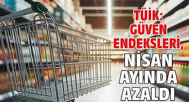 TÜİK: Güven endeksleri, nisan ayında azaldı