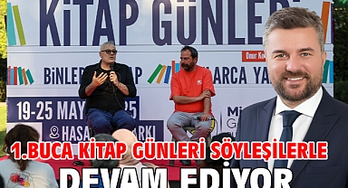 1.Buca Kitap Günleri söyleşilerle devam ediyor