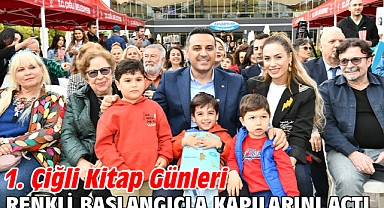 1. Çiğli Kitap Günleri Renkli Başlangıçla Kapılarını Açtı