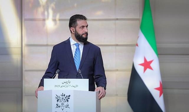 Ahmed Şara: Suriye'ye uygulanan yaptırımların devam etmesi için hiçbir gerekçe yok