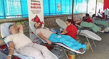 Aydın'da eş zamanlı kan bağışı kampanyası