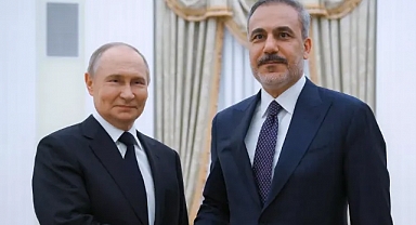 Bakan Fidan, Putin ile bir araya geldi