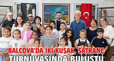 Balçova’da iki kuşak, satranç turnuvasında buluştu