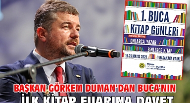 Başkan Görkem Duman’dan Buca’nın ilk kitap fuarına davet