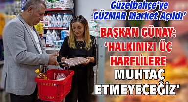 Başkan Günay ‘Halkımızı Üç Harflilere Muhtaç Etmeyeceğiz’