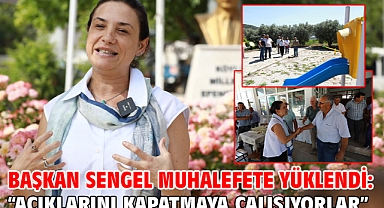 Başkan Sengel Muhalefete Yüklendi: “Açıklarını Kapatmaya Çalışıyorlar”