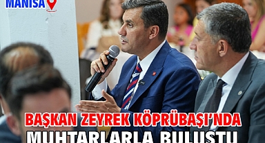 Başkan Zeyrek Köprübaşı’nda Muhtarlarla Buluştu