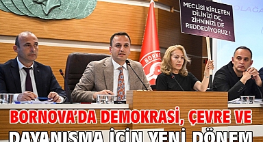Bornova’da demokrasi, çevre ve dayanışma için yeni dönem