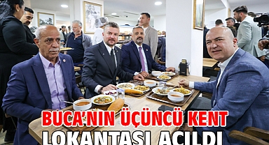 Buca’nın üçüncü Kent Lokantası açıldı
