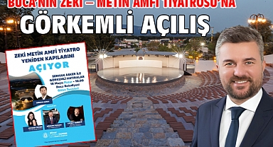 Buca’nın Zeki – Metin Amfi Tiyatrosu’na görkemli açılış