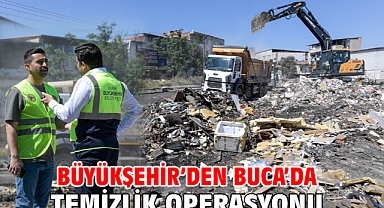 Büyükşehir’den Buca’da temizlik operasyonu