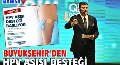 Büyükşehir’den HPV Aşısı Desteği