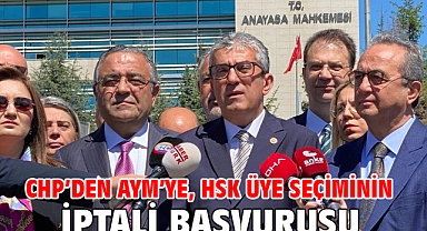 CHP’den AYM’ye, HSK üye seçiminin iptali başvurusu