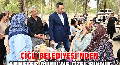 Çiğli Belediyesi’nden Anneler Günü’ne özel piknik