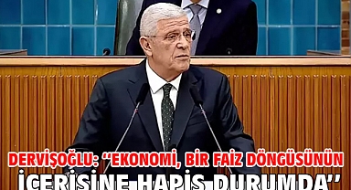 Dervişoğlu: Ekonomi, bir faiz döngüsünün içerisine hapis durumda