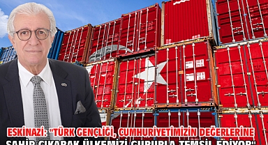 Eskinazi: ''Türk gençliği, Cumhuriyetimizin değerlerine sahip çıkarak ülkemizi gururla temsil ediyor''
