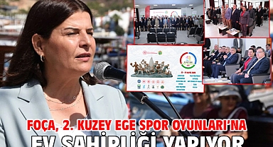 Foça, 2. Kuzey Ege Spor Oyunları'na Ev Sahipliği Yapıyor