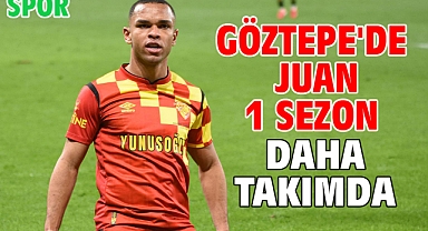 Göztepe'de Juan 1 sezon daha takımda