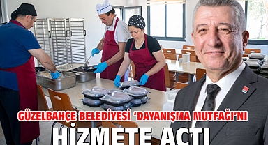 Güzelbahçe Belediyesi 'Dayanışma Mutfağı'nı Hizmete Açtı