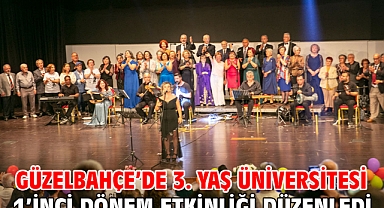 Güzelbahçe’de 3. Yaş Üniversitesi 1’inci Dönem Etkinliği Düzenledi
