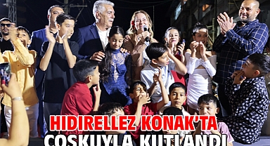 Hıdırellez Konak'ta coşkuyla kutlandı