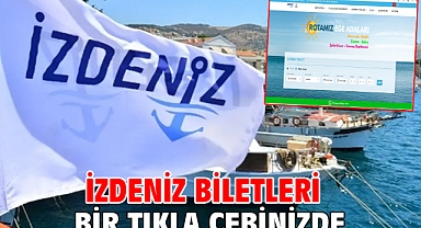 İZDENİZ biletleri bir tıkla cebinizde