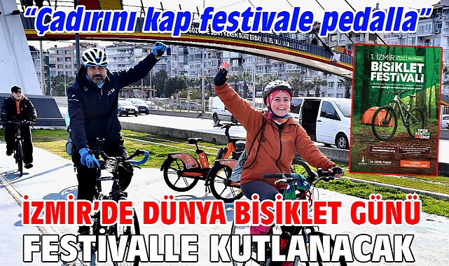 İzmir’de Dünya Bisiklet Günü festivalle kutlanacak
