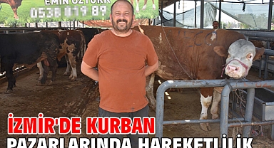 İzmir'de kurban pazarlarında hareketlilik