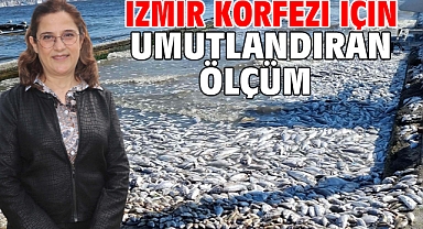 İzmir Körfezi için umutlandıran ölçüm