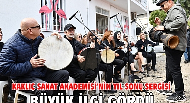 Kaklıç Sanat Akademisi’nin Yıl Sonu Sergisi Büyük İlgi Gördü