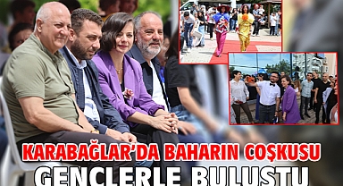 Karabağlar’da baharın coşkusu gençlerle buluştu